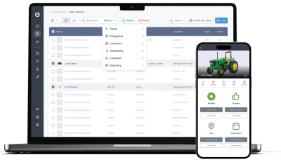 Agriculture Equipment Database Mobile App