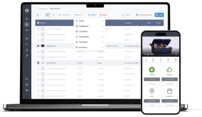 Construction Equipment Database Mobile App