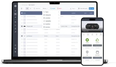 Schools Equipment Database Mobile App