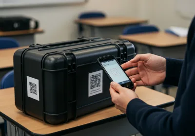 School Equipment Checkout Qr Scan