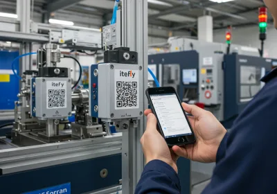 Manufacturing Machine Maintenance Qr Scan