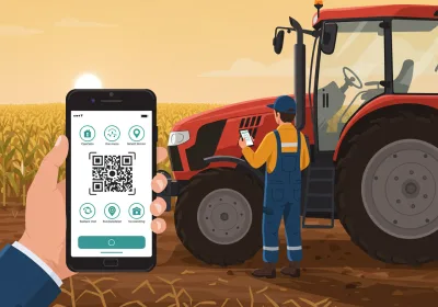 Agricultur Qr Scan Asset Management Mobile Tracking