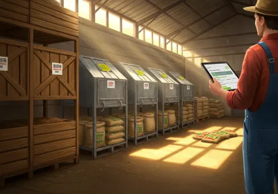 Agricultur Inventory Supply Management Qr Scan