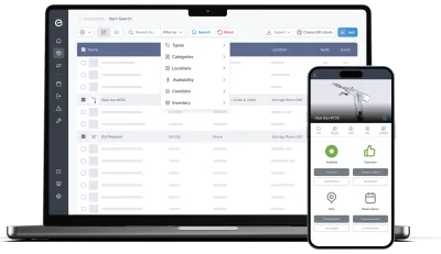 Manufacturing Equipment Database Mobile App