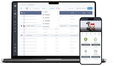 TV Film Production Equipment Database Mobile App
