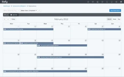 Calendar view